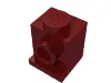 Brick Special 1 x 1 with Headlight / Dark Red