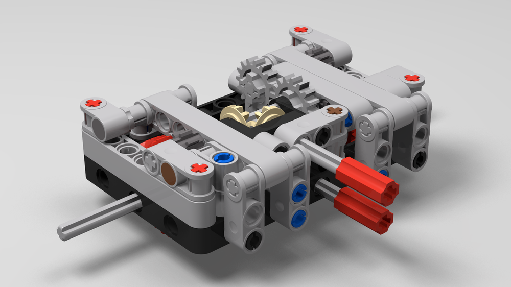 Lego Tank Subtractor Gearbox v2