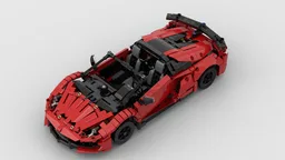 MINI Lamborghini-Aventador svj Static convertible