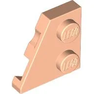 Wedge Plate 2 x 2 Left / Light Nougat