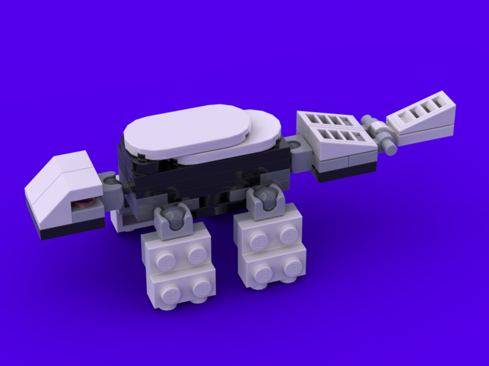 Lego Nodosaurus from LEGO Star Wars set 75370: Stormtrooper Mech