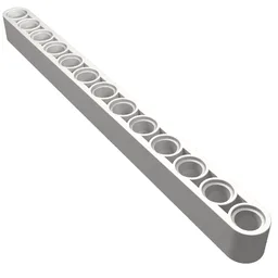 Technic Beam 1 x 13 Thick / Very Light Bluish Gray