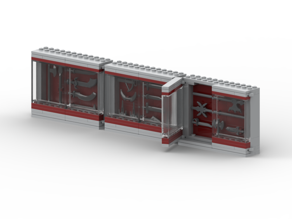 Lego Museum Weapons Display