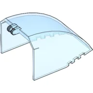 Windscreen 8 x 6 x 4 Canopy with Hinge / Trans-Medium Blue