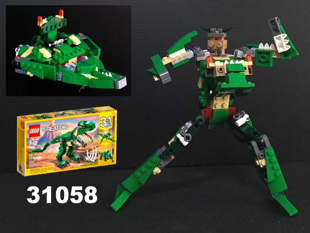 LEGO Transformer Star ship from set 31058 Mighty Dinosaurs