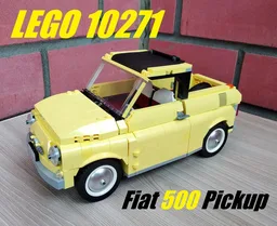 10271 Fiat 500 Pickup