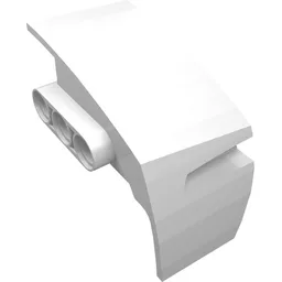 Technic Panel Car Mudguard Left / White
