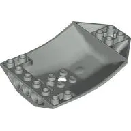 Brick Wedged, Curved Inverted 8 x 6 x 2 Cockpit / Light Gray