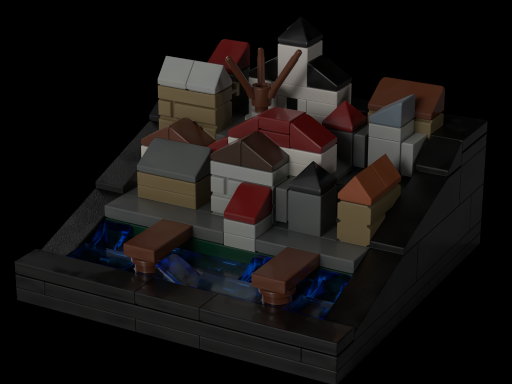 Lego Fishing Town - Imboca
