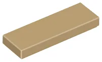 Tile 1 x 3 / Dark Tan