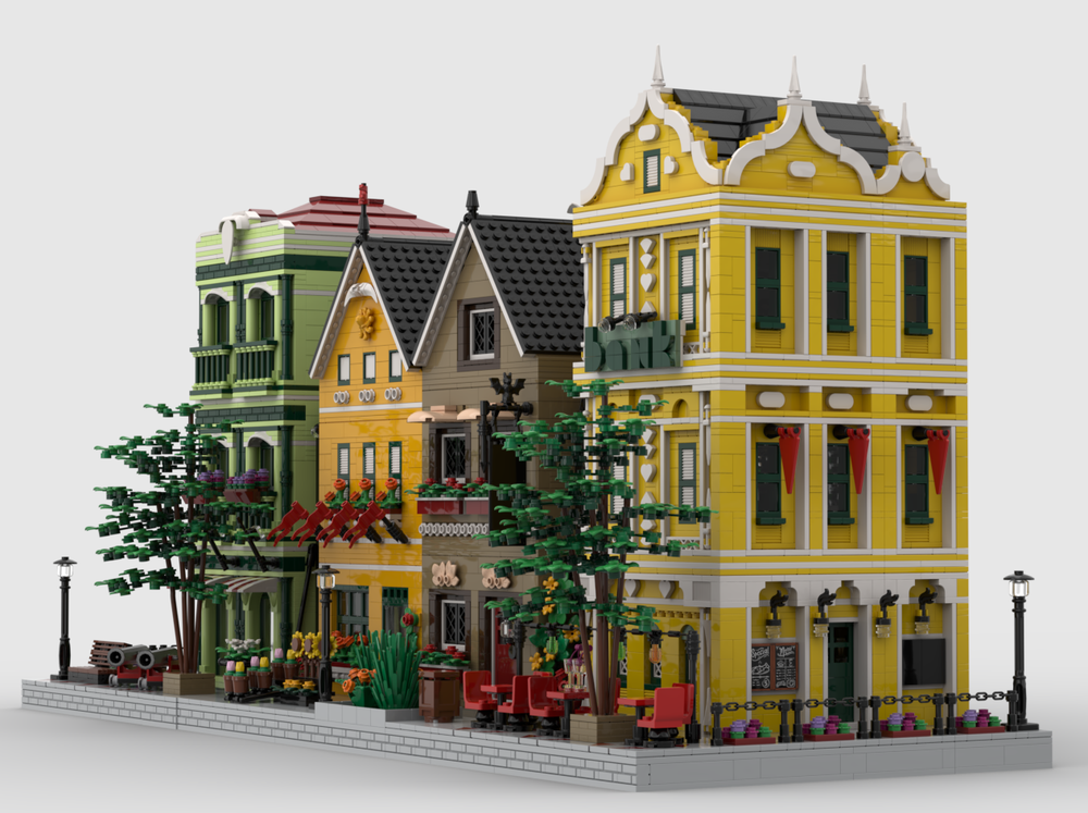 Lego Handelskade Curacao - World Heritage