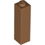 Brick 1 x 1 x 3 / Medium Nougat
