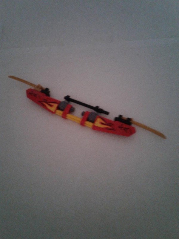 Lego Kai's fire glider.