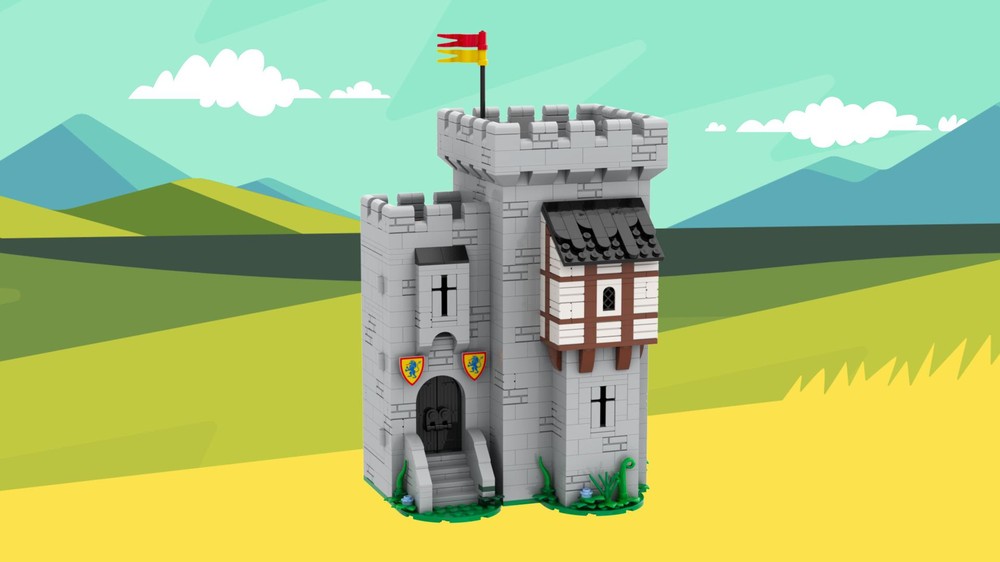 Lego The Lion Knights' outpost / Mini castle