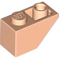 Brick Sloped Inverted 45° 2 x 1 / Light Nougat