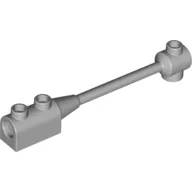 Bar 1 x 8 with Brick 1 x 2 Curved Top End (Axle Holder Inside Small End) / Light Bluish Gray