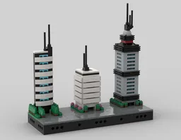 Micro Modular City - Skyscrapers