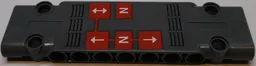 Technic, Panel Plate 3 x 11 x 1 with Letter 'N', Straight Arrows and Air Outlet Grilles Pattern (Sticker) - Set 42055