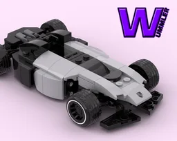 Porsche open wheel concept race car