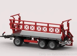 Bale trailer for Claas 42054 Xerion