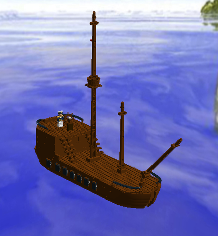 Lego Giant ship