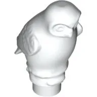 Animal, Bird, Owl Large, Rounded Features / White