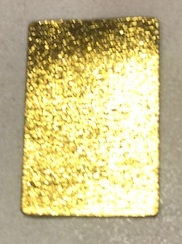 Lego Blanket, Gold Plating print / Metallic Gold