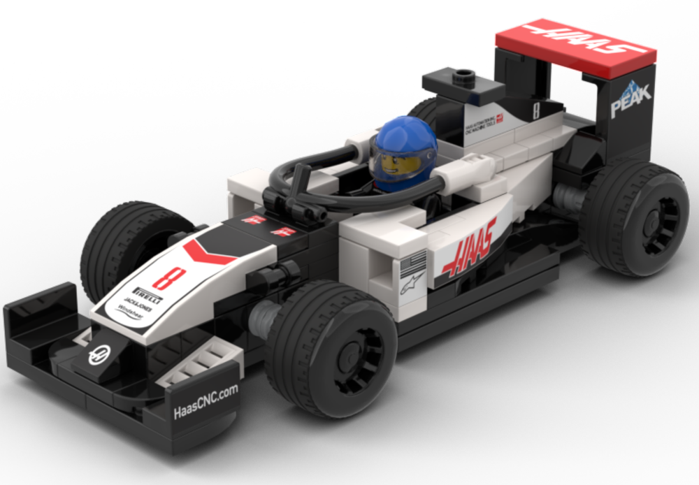 Lego 2020 Haas VF20 Formula One F1 Car