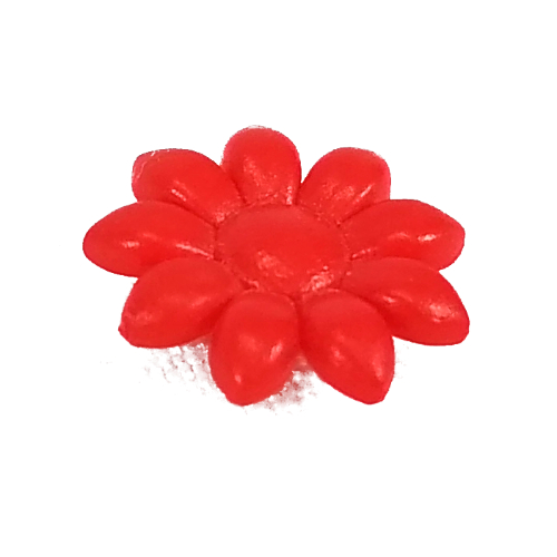 Lego Belville / Scala, Plant Flower with 9 Petals Type 2 / Red