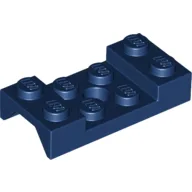Wheel Arch, Mudguard 2 x 4 Studded with Hole / Dark Blue