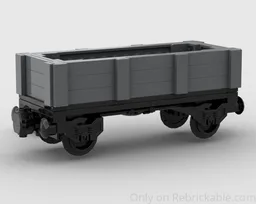 Cargo Train Open Truck (6-wide)