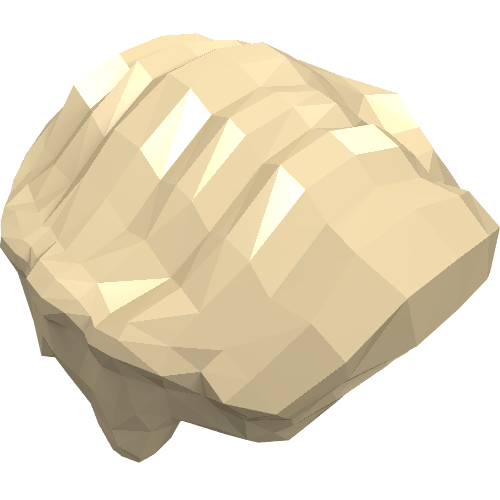 Lego Hair Wavy / Tan