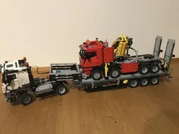 Tieflader (low loader)