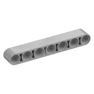 Technic Beam 1 x 7 Thick / Pearl Light Gray