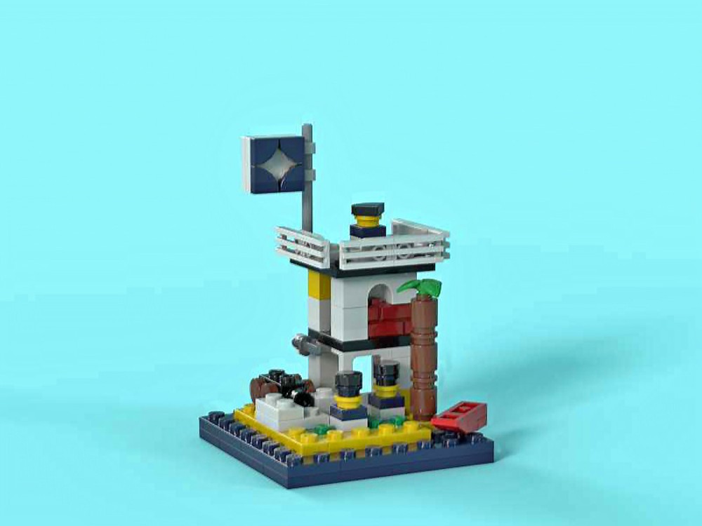 Lego Mini Sabre Island (inspired