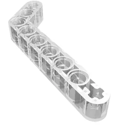 Technic Beam 1 x 9 Bent (7 - 3) Thick / Trans-Clear