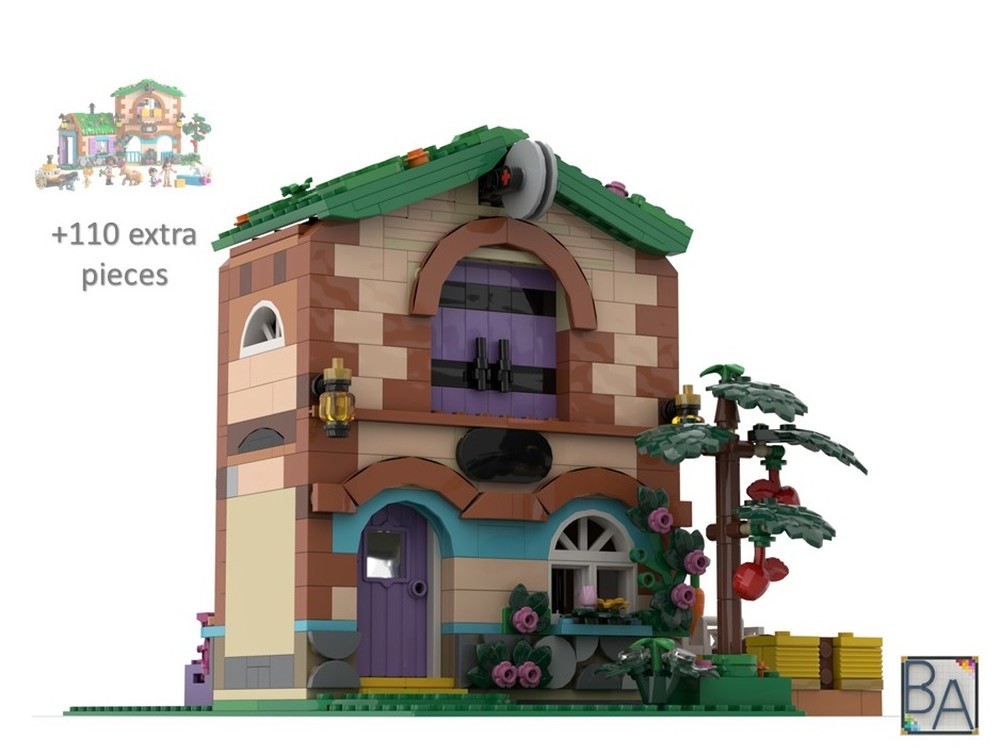 Lego Farm House - Modification of Set 42654