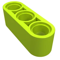 Technic Beam 1 x 3 Thick / Lime