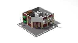 Modular corner bank Moc 264