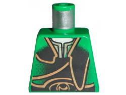 Lego Torso SW Gungan Gold Trim Pattern