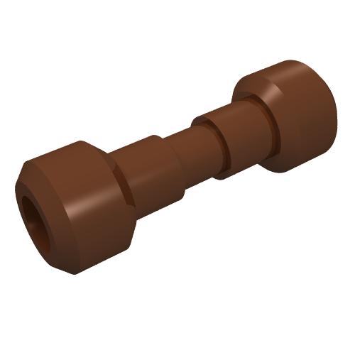 Lego Wheels Skateboard / Reddish Brown