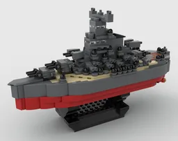 Battleship Yamato scale super deformed
