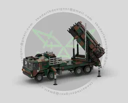 MAN KAT1 8x8 + MIM-104 PATRIOT SAM | 1:34 Scale