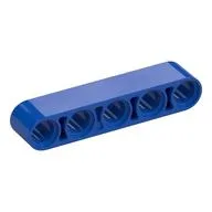 Technic Beam 1 x 5 Thick / Blue
