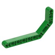 Lego Technic Beam 1 x 11.5 Double Bent Thick / Bright Green