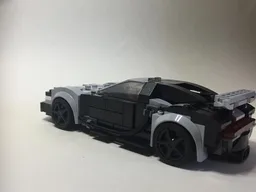 (76909) Bugatti Chiron with detailed engine
