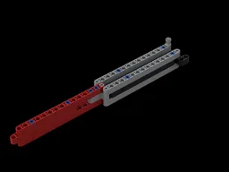 Red Butterfly Knife
