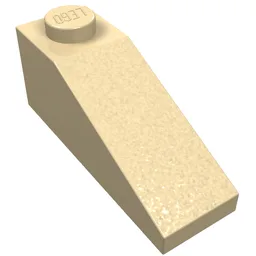 Brick Sloped 33° 3 x 1 / Tan