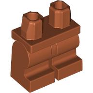 Lego Hips and Dark Orange Medium Legs / Dark Orange