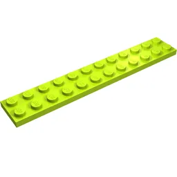 Plate 2 x 12 / Lime